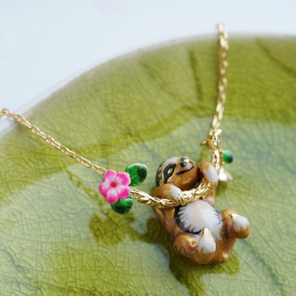 Cute sloth necklace - Picture 6 of 10